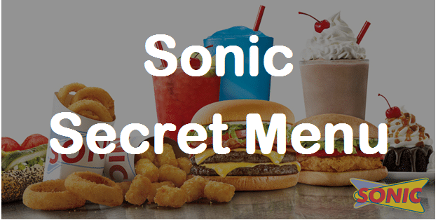 Sonic Secret Menu